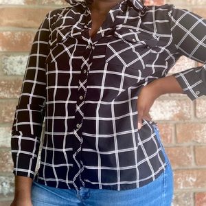 Notations Button Down Top